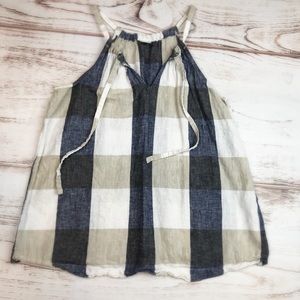 Old Navy Plaid Tank